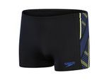 Speedo Tech Stripe-zwembroek voor heren (ZWART/BLAUW)