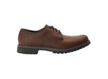 Timberland Heren Leder Waterdichte Formele Derby Schoenen (Donkerbruin)