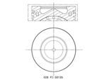 MAHLE Kolben 028pi00135000 für VW CUPRA