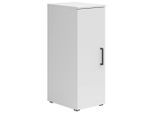 Milino Mehrzweckschrank, Weiß, Holzwerkstoff, 2 Fächer, 30x83x40 cm, FSC Mix, erweiterbar, hängend, stehend, Waschküche, Mehrzweckschränke