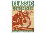 Wandbild ARTLAND "Classic Motorcycles", farbe bild(er): farbig, B:50cm H:70cm, Bilder, als Alubild, Leinwandbild, Poster, Wandaufkleber in verschied. Größen