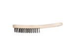 PFERD TOOLS Handbürste HBU 4reihig Stahl-Draht-Ø 0,35 mm universell einsetzbar (1) (43698004)