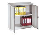 C+P Flügeltürenschrank Serie 13, H1000xB935xT400mm, 7035/7035 ; C + P Möbelsysteme (130987-350|S10000)
