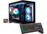 GAMEMAX Gaming-PC "HYPE-M BK 8178 AMD Ryzen 5 9600X 32GB DDR5 1TB SSD RTX 5060Ti", schwarz, Microsoft Windows 11 Home (64 Bit), 32 GB RAM 1.000 GB SSD, Desktop-PCs, Windows 11, DDR5 RAM