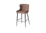 Gray & Jones Barstuhl Tosco ¦ braun ¦ Maße (cm): B: 48 H: 100,5 T: 52.0