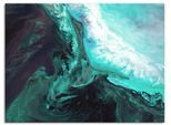 Leinwandbild OTTO HOME "Meer von oben", grün (farbe bild(er): blau), B:80cm H:60cm T:2cm, Canvas, Bilder, Leinwandbild, in verschied. Größen