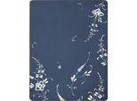 Wohndecke VILLEROY & BOCH "VIEUX", blau, B:150cm L:200cm, Baumwolle, Polyacryl, Polyester, Wohndecken, Wohndecke, Wohndecke Villeroy&Boch