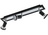 EGLO LED Deckenspots "SARRIA", schwarz (schwarz, chromfarben), 3, Leuchten, LED Deckenleuchte, LED Deckenlampe, LED Deckenspots