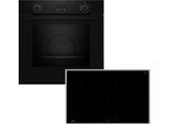 NEFF Backofen-Set "BX48PIB0", Energieeffizienz: A+, schwarz, Herdsets, Intuitive Twist Touch-Steuerung & CircoTherm-Heißluf, Backofen-Set