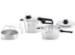 Schnellkochtopf FISSLER "Vitavit Premium", silber (silberfarben), Töpfe, Schnellkochtopf, Premium Qualität – Made in Germany