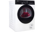 BAUKNECHT Wärmepumpentrockner "BTSW 86B WB", Energieeffizienz: B, weiß, B:59,8cm H:85cm T:67,4cm, Trockner, Silent Spin – Leise und schonende Trocknung für optimale Wäschepflege, Wärmepumpentrockner