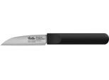 Gemüsemesser FISSLER "ProcCut Collection", schwarz (edelstahl, silber, schwarz), Klingenlänge 9cm, Spezialklingenstahl, Kochmesser, Gemüsemesser, Made in Germany, handgeschliffen, 12C27M Spezialmesserstahl