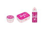 Lunchbox MEPAL "Lunchset Campus 3er Set", pink (barbie), B:6,8cm H:24,4cm L:24cm, ABS-Kunststoff, Lebensmittelaufbewahrungsbehälter, Lunchbox, Spülmaschinengeeignet
