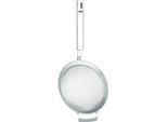 Küchensieb FISSLER "Original-Profi Collection", silber (silberfarben), H:8,5cm L:34,5cm Ø:16cm, Edelstahl 18/10, Küchensiebe, Küchensieb, Edelstahl 18/10;spülmaschinengeeignet