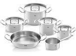 Topf-Set FISSLER "Original-Profi Collection", silber (silberfarben), B:34cm H:42,5cm L:44cm, Töpfe, Topf-Set, induktionsgeeignet, Metalldeckelausführung, Made in Germany