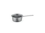 Kasserolle FISSLER "Phi Collection", silber (silberfarben), B:19,5cm H:9cm L:38cm Ø:16cm, Töpfe, Kasserolle, cookstar Allherdboden; Edelstahl 18/10; Made in Germany