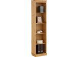 Bücherregal OTTO HOME "Indra", beige (natur), B:46cm H:186cm T:32cm, Massivholz, Regale, Bücherregal, aus massiver Kiefer, in verscheidenen Höhen, mit FSC