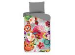 Möbelix , Grau, Mehrfarbig , Textil , Mandala , 140x200 cm , Oeko-Tex® Standard 100, BCI (Better Cotton Initiative) , atmungsaktiv, weiche und anschmiegsame Oberfläche ,