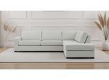 Ecksofa OTTO HOME "Branwell", beige (sand), B:304cm H:86cm T:227cm, 100% Polyester, Sofas, Ecksofa, Breite 304 cm, Struktur fein, mit Wellenunterfederung