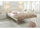 Metallbett HOME AFFAIRE "TOPSELLER", weiß, L:205cm, Betten, Metallbett, mit aufwendiger Verzierung, romantischer Stil