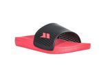 Trespass Geperforeerde platte slippers voor heren van Cusp (Zwart)