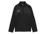 Puma King-trainingsshirt voor kinderen (Zwart/Goud)