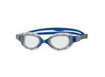 Zoggs Unisex volwassen Predator Flex zwembril (Grijs/Blauw)