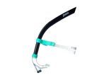 Zoggs Middellijn Snorkel (ZWART/BLAUW)
