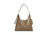 Dune London Lo Dinidearest Leren Schoudertas (Khaki Groen)