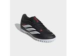 Fußballschuh ADIDAS PERFORMANCE "PREDATOR CLUB KIDS, KUNSTRASEN", Mädchen, Gr. 38, core schwarz, ftwr weiß, lucid rot, Synthetik, Schuhe Fußballschuh, für Kinder & Jugendliche