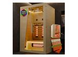 ARTSAUNA® Infrarotkabine Bergen115 natur - Wärmekabine für 2 Personen, dimmbare Vollspektrumstrahler, LED Farblicht und App-Steuerung, 1800W