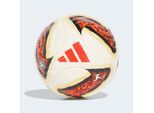 Fußball ADIDAS PERFORMANCE "BUNDESLIGA 26/27 TORFABRIK PRO" Gr. 5, rot (weiß, schwarz, solar rot), Bälle, 5, 0,4 g, Bundesliga, B:22,3cm H:17,3cm T:22cm