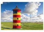 Wandbild ARTLAND "Pilsumer Leuchtturm in Ostfriesland", bunt (farbe bild(er): farbig), B:60cm H:40cm, Bilder, als Alubild, Leinwandbild, Poster, Wandaufkleber in verschied. Größen