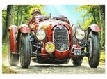 Wandbild ARTLAND "Alfa Romeo 8C 2300 Monza", rot (farbe bild(er): farbig), B:60cm H:40cm, Bilder, als Alubild, Leinwandbild, Poster, Wandaufkleber in verschied. Größen