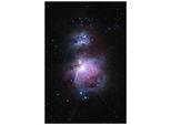 Wandbild ARTLAND "Orionnebel im Sternbild Orion", bunt (farbe bild(er): lila), B:60cm H:90cm, Bilder, als Alubild, Leinwandbild, Poster, Wandaufkleber in verschied. Größen