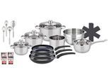 Topf-Set ELO BASIC "Galactica", silber, Töpfe, Topf-Set, Induktion