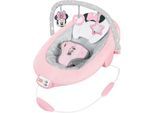 Babywippe BRIGHT STARTS "Minnie Mouse Rosy Skies ™ Comfy Bouncer", Baby, rosa, Kunststoff, Metall, Stoff, Babywippen, mit Sound-Effekt