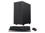 GAMEMAX PC "Multimedia-PC Edge", blau (blaue beleuchtung), Microsoft Windows 11 Home (64 Bit), 16 GB RAM 1.000 GB SSD, Desktop-PCs, Windows 11, PC