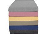 Spannbettlaken KUM "Polycotton Spannbetttuch", beige, L:200cm, Polycotton, Obermaterial: 52% Baumwolle, 48% Polyester, Bettlaken, Spannbettlaken, bis ca. 30 cm Matratzenhöhe, meliert