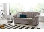 3-Sitzer DOMO COLLECTION "Pegnitz für kleine Räume, Breite 185cm", grau (stone), B:185cm H:82cm T:82cm, 100% Polyester, Sofas, 3-Sitzer, zeitlos, elegante Armlehnen, komfortabel
