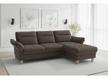 Ecksofa SIT & MORE "Pamela L-Form, B: 230 cm, optional Schlaffunktion & Bettkasten", mocca, B:230cm H:90cm T:164cm, 100% Polyester, Sofas, Ecksofa, mit Federkern und Liegefläche aus Originalstoff
