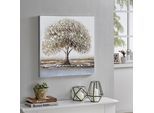 Leinwandbild OTTO HOME "Baum", braun (farbe bild(er): bunt), B:40cm H:40cm T:3cm, Bilder, Leinwandbild