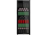 AMICA Getränkekühlschrank "FK 344 150 S", Energieeffizienz: C, schwarz, Rechtsanschlag, wechselbar, Kühlschränke, perfekte Kühlung dank professioneller Ausstattung, Getränkekühlschrank