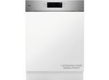 AEG teilintegrierbarer Geschirrspüler "GT620B2SCM", Energieeffizienz: B, weiß (edelstahl), B:59,6cm H:81,8cm T:57cm, Geschirrspüler, Spülmaschine – starke Sprühabdeckung, viel Platz & sauber, teilintegrierbarer Geschirrspüler