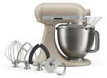 KITCHENAID Küchenmaschine "Artisan Plus 5KSM50PKV", beige (oat), B:24cm H:36cm T:37cm, Küchenmaschinen, Küchenmaschine
