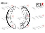 FTE Bremsbackensatz 9100075 Hinterachse für Peugeot