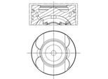MAHLE Kolben 001pi00133002