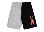 Reebok Tweekleurige jersey-short voor kinderen (Lichtgrijze heide)