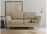 2-Sitzer OTTO HOME "MARSEILLE Kompaktsofa 170 cm, Cord, Flachgewebe, Struktur, Webstoff", braun (latte), B:170cm H:88cm T:90cm, Struktur fein (58% Polyester, 22% Polypropylen);Filzoptik (100% Polyester);Webstoff (100% Polyester), Sofas, Massivholzbeine Eiche, Landhausstil, Wellenunterfederung