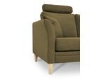 Sofa-Kopfstütze OTTO HOME "Arellano", olive, B:55cm H:75cm T:22cm, 100% Polyester, Kopfstützen, ideale Ergänzung zum Sofa, Webstoff fein, Chenille